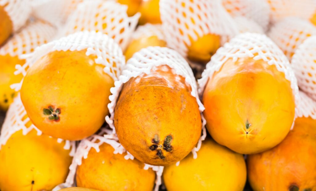 Papaya in the market